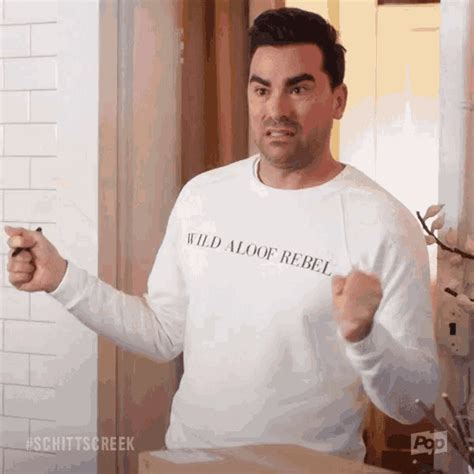 Schitts creek gifs david - 7. SCHITT’S CREEK STICKERS. We can never get enough of the Rose family’s smart quips in the show. Stickers are great reminders of the most iconic, funniest lines they delivered. Among these lines are “Eat glass,” “Best Wishes Warmest Regards,” “Stop Acting Like a Disgruntled Pelican,” and the classic “Ew, …